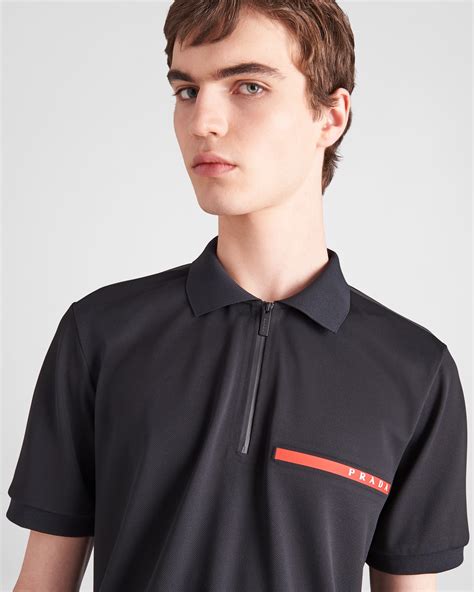 prada men's button up shirt|prada polo shirts.